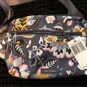 Vera Bradley Lighten Up Belt Bag Fanny Pack Charmont Meadow New